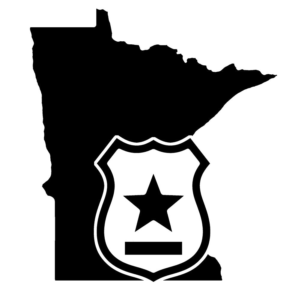 Badge Occupation State Decal - Rear Window Vinyl (All 50 States)