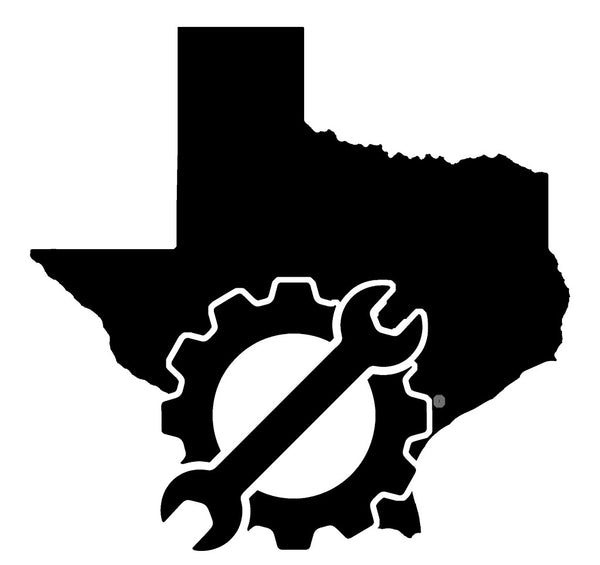 Engineer Texas state vinyl decal